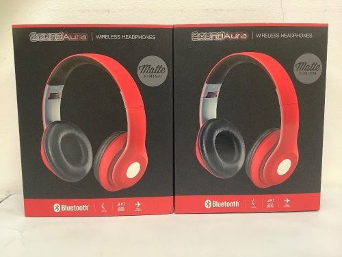 Lot of (2) Wireless Headphones, Appears New, Sold as is - Lot 172