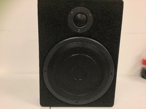 Ultra Thin Wooden Subwoofer Power Amplifier Panel, E-Commerce Return, Untested, Sold as is - Lot 266