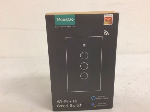 WiFi + RF Smart Switch, 2 Pack, Appears New, Sold as is - Lot 314