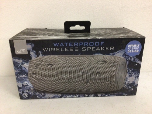 Waterproof Wireless Speaker, Appears New, Untested, Sold as is - Lot 331