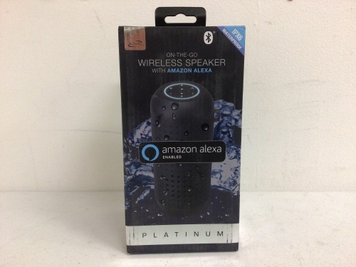 Waterproof Wireless Speaker, Appears New, Sold as is - Lot 341