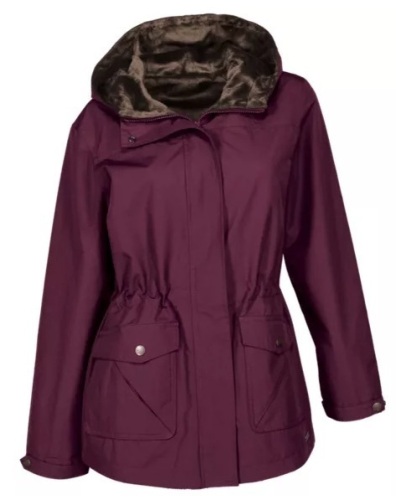 Natural Reflections Essential Reversible Parka for Ladies, Fig, XL - E-Commerce Return - Lot 356