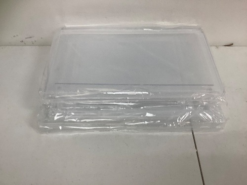 Clear plastic containers, E-Commerce Return, Sold as is - Lot 103