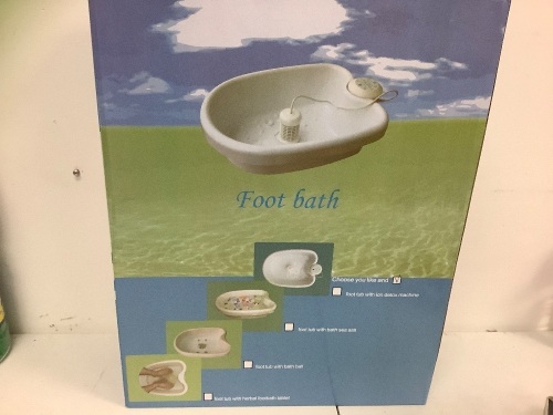Foot Bath, New, Untested, Sold as is - Lot 164