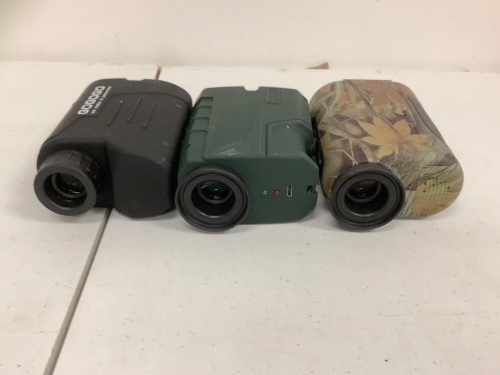 Lot of (3) Rangefinders, Untested, E-Commerce Return, Sold as is - Lot 169