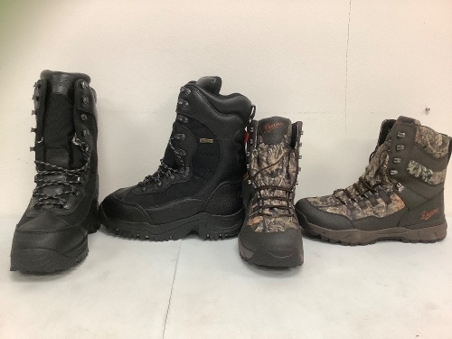 Lot of 2 Mens Boots, 9 and 11, E-Commerce Return, Sold as is - Lot 362