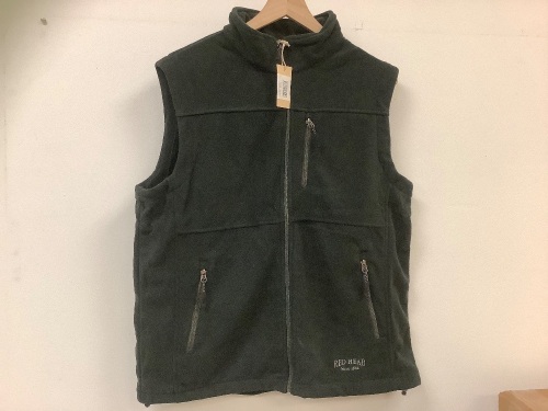 RedHead Mens Fleece Vest, L, Appears New, Sold as is - Lot 395