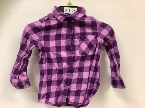 Lot of (2) Outdoor Kids Flannel Shirts, 4T, Appears New, Sold as is - Lot 421