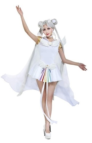 miccostumes Women's Sailor Cosmos Costume, Appears new, Sold as is - Lot 602