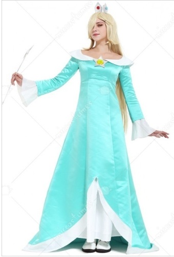 Miccostumes Women's Rosalina Princess Costume, L, Appears new, Sold as is - Lot 409