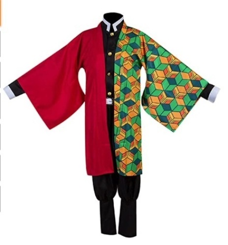 Miccostumes Mens Giyuu Tomioka Costume, Appears new, Sold as is - Lot 470