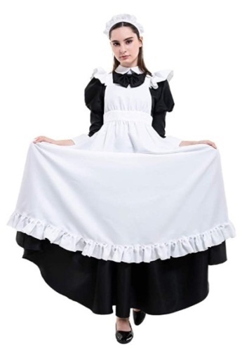 miccostumes Women's Classic Maid Costume, S, Appears New, Sold as is - Lot 473
