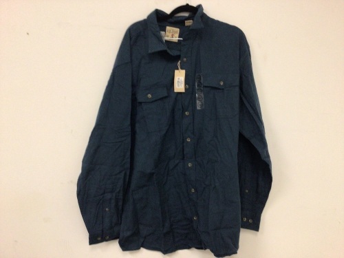 RedHead Bear Creek Flannel Blue Wing Teal Men's 2XLT, Appears New, Sold As-is - Lot 237