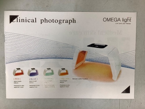 Clinical LED Therapy Light, E-Commerce Return, Untested, Sold as is - Lot 516