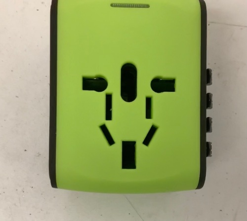 Lot of (6) Universal Travel Adapter All in One Plug, E-Commerce Return, Sold as is - Lot 510