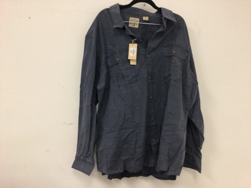 RedHead Bear Creek Solid Flannel Long-Sleeve Shirt Men's 3XL, Appears New, Sold As-is - Lot 233