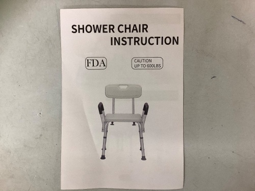 Shower Chair, Appears New, Sold as is - Lot 527