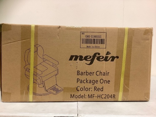 Barber Chair, Appears New, Sold as is - Lot 602