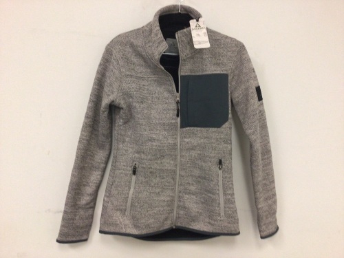 Ascend Exploration Full-Zip Jacket Whisper White Women's XS, Appears New, Sold As-is - Lot 243