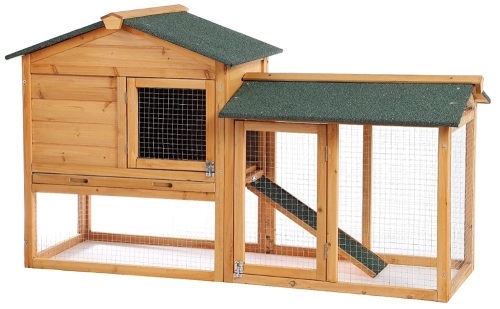 Wooden Rabbit Hutch, Appears New, Sold As-is - Lot 94