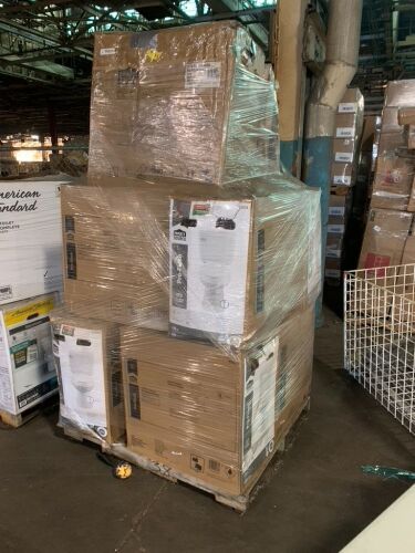 Pallet of Uninspected Toilet Parts & Pieces  - Lot 261