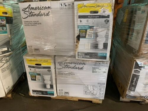 Pallet of Uninspected Toilet Parts & Pieces  - Lot 271