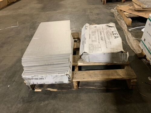Lea Ceramiche Yucca Grigio Porcelain 12" x 24" Tiles, 29 pcs - Damage Possible d/t Shipping & Storage - Lot 435