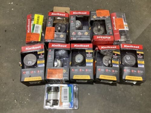 Lot of Nickel Deadbolts  - Lot 991