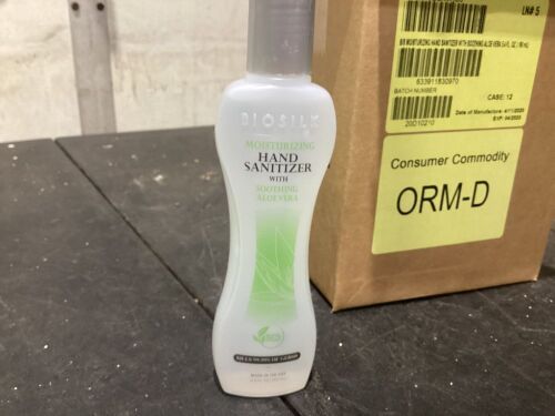 Case of (12) BioSilk Hand Sanitizer with Aloe Vera, 5.4oz - Exp 04/2023 - Lot 1024