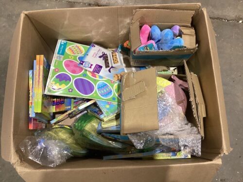 Box of Easter Items - Some Packaging Dirty  - Lot 239