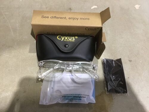 Large Lot of Cyxus Blue Light Blocking Glasses  - Lot 217