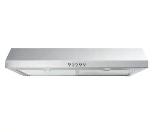 Vissani 30 in. W Convertible Under Cabinet Range Hood with Charcoal Filter in Stainless Steel - Lot 594