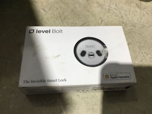 Level Bolt Bluetooth Retrofit Smart Lock with App/Keypad/VoiceAssistant Access - Lot 730