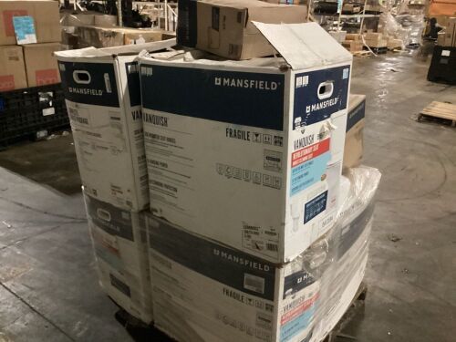 Pallet of Uninspected Toilet Parts & Pieces  - Lot 778