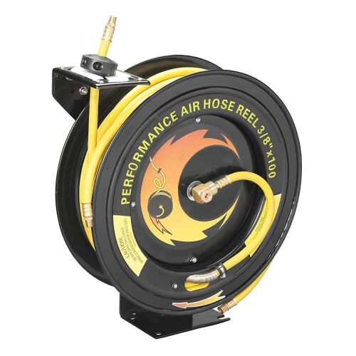 Pentagon Reel Kwik Performance Air Hose Reel 3/8" x 100'  - Lot 15