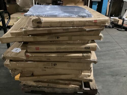 Pallet of Uninspected Fireplace Screens  - Lot 710