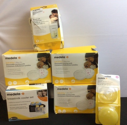 Bundle of Misc Medela Nursing Items - Lot 140