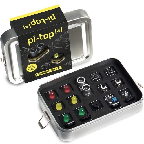 PI-TOP [4] Sensor Foundation Kit with 14 Programmable Components - Lot 152