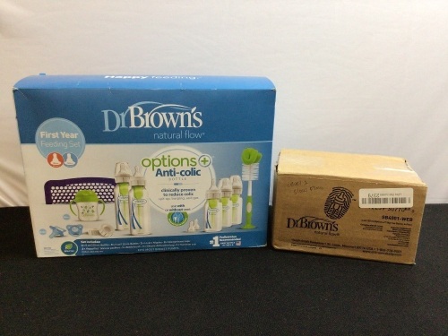 Bundle of Misc Dr. Brown's Baby Bottles - Lot 163