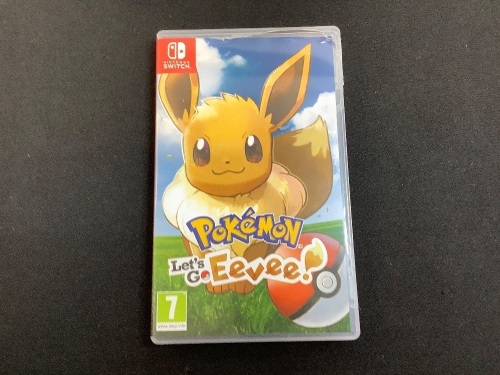 Pokemon Let's Go Eevee Nintendo Switch Game - Lot 166