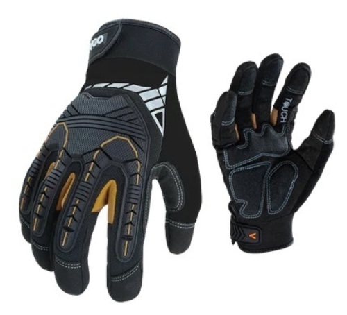 VGO 1/3 Pairs High Dexterity of Heavy-Duty Synthetic Leather Work Gloves - Lot 213