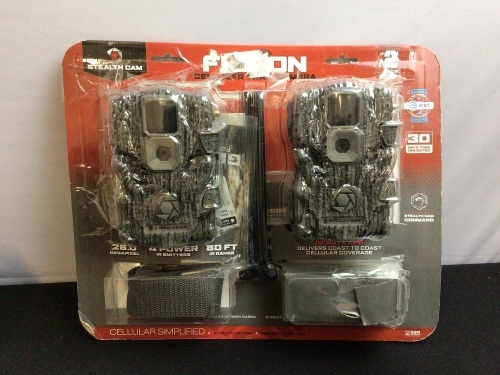 Stealth Cam Fusion Trail Camera Set - Lot 257