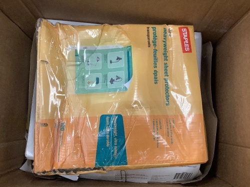 Box of Misc Office Supplies - Lot 273