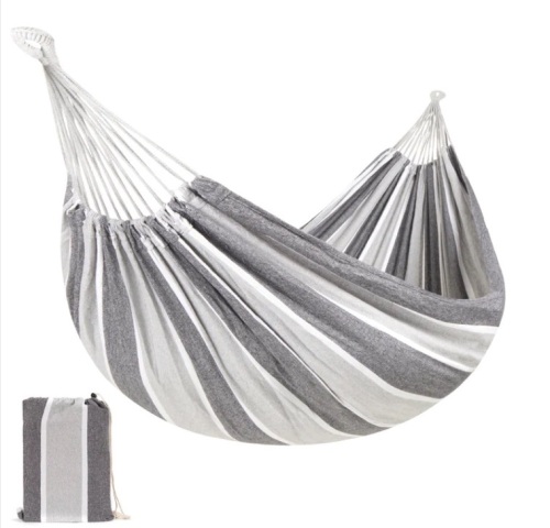 2-Person Brazilian-Style Double Hammock w/ Portable Carrying Bag - Lot 321
