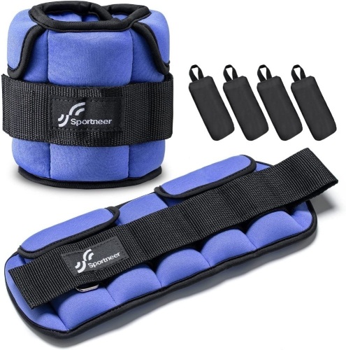 Sportneer Adjustable Ankle Weights - Lot 438