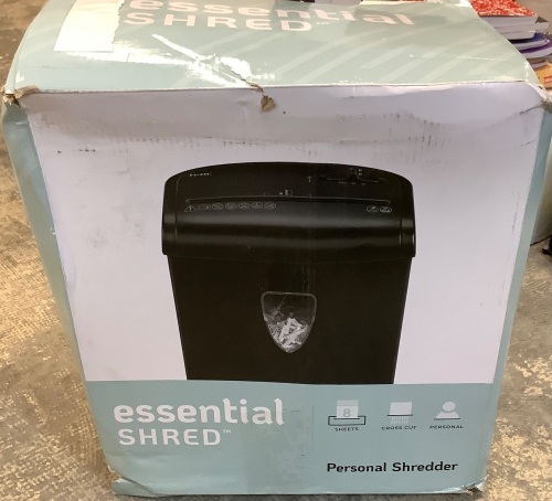 Essential Shred Personal Shredder - Lot 500