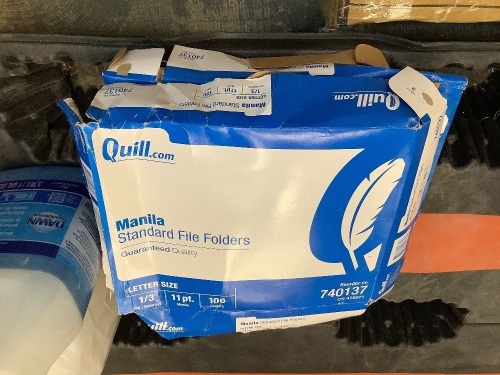 2 Boxes Manila Standard File Folders - Lot 513