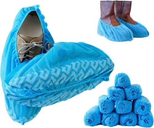 Disposable Boot & Shoe Covers Booties, 150 Pair - Lot 520