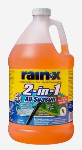 Box of 6 Rain-X 1-Gallon De-icer Windshield Washer Fluid - Lot 601