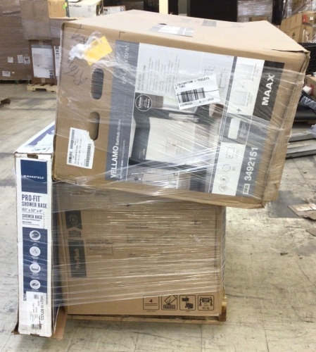Uninspected Customer Liquidation Return Salvage Pallet-Bathroom Fixtures - Lot 115